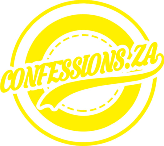 Confessions.za car decal - Pack of 2