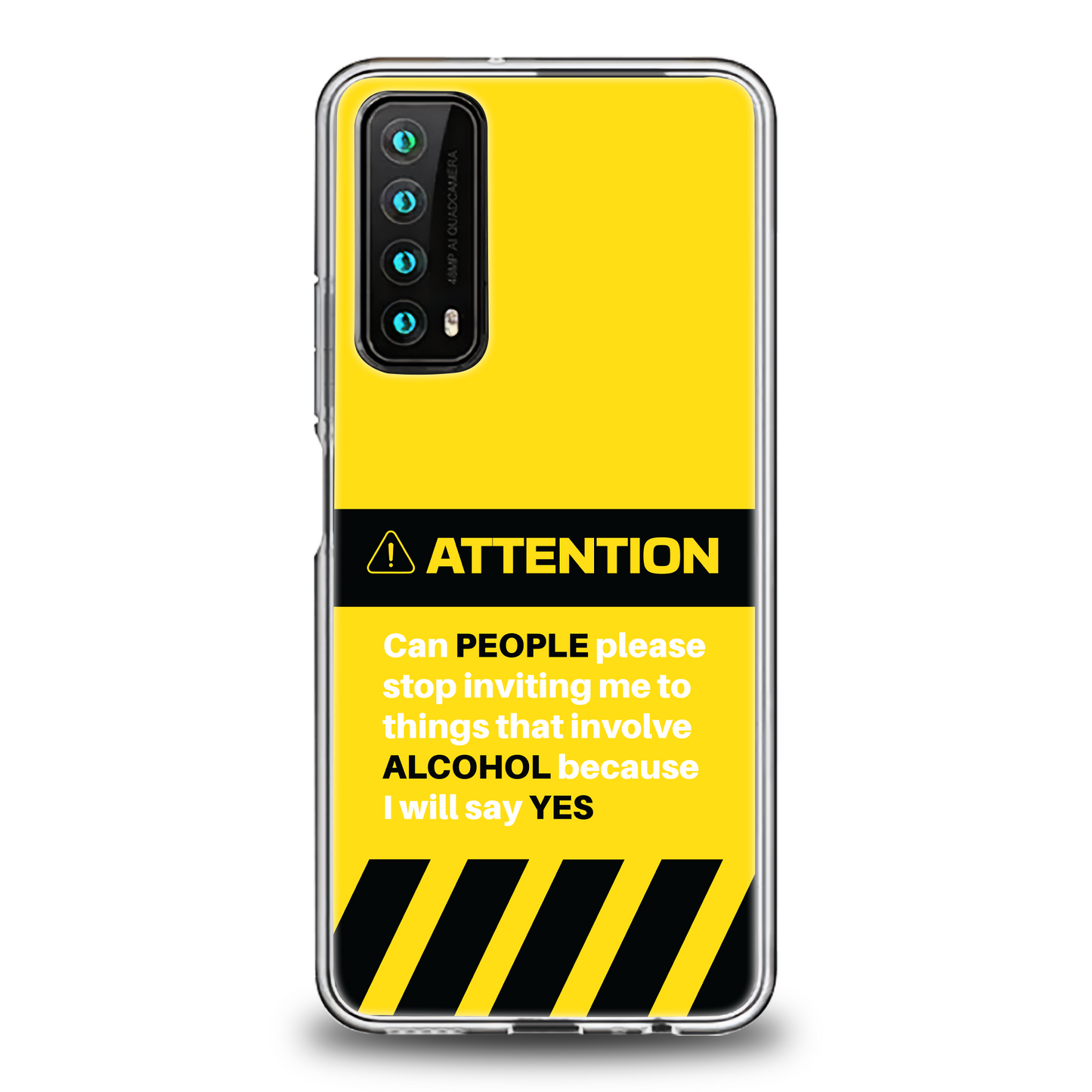 Attention Phone Case - Huawei