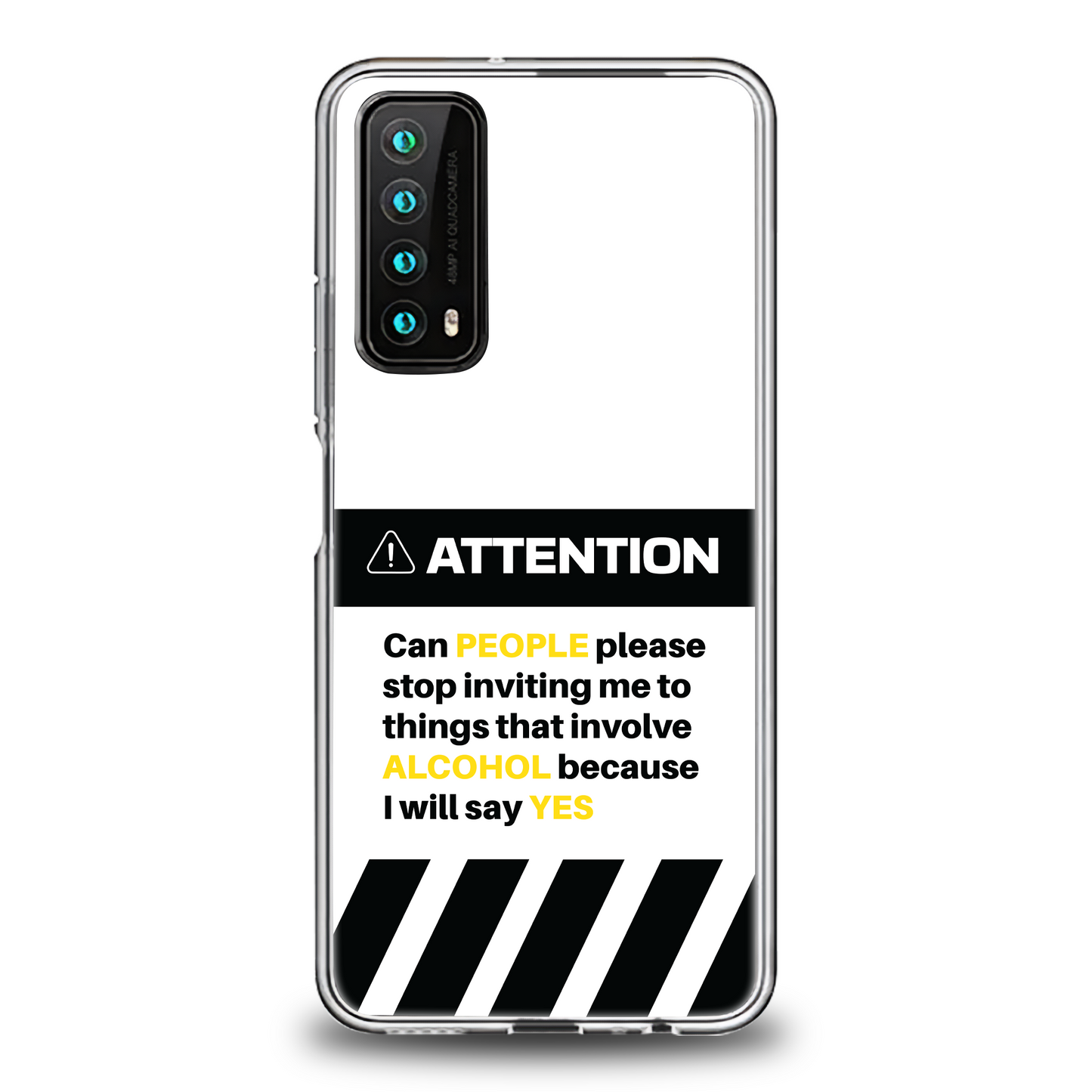 Attention Phone Case - Huawei