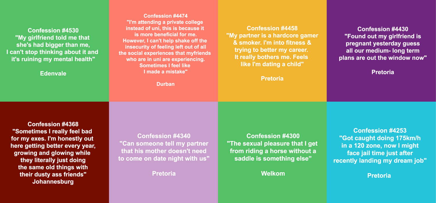 confessions